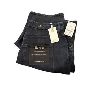 Good American NWT Size 16 Good Boy Straight Jeans